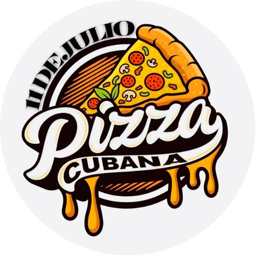 11 de Julio Pizzeria logo