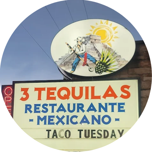 3 Tequilas Mexican Restaurant logo