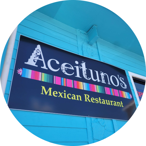 Aceituno’s logo