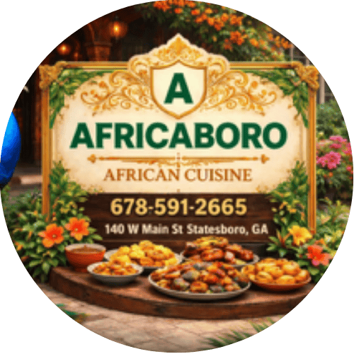 Africaboro African Restaurant logo