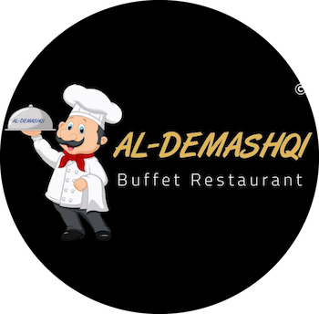 Al-demashqi buffet and restaurant logo