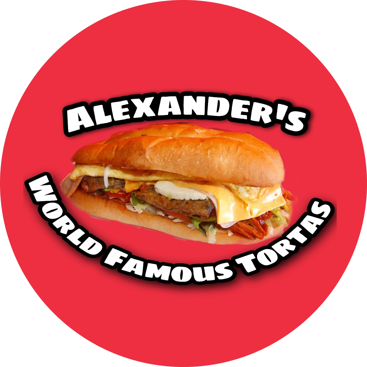 Alexander's World Famous Tortas logo