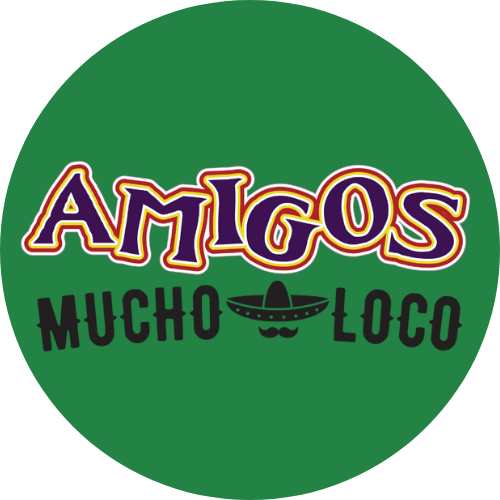 Amigos mucho loco Mexican Grill logo