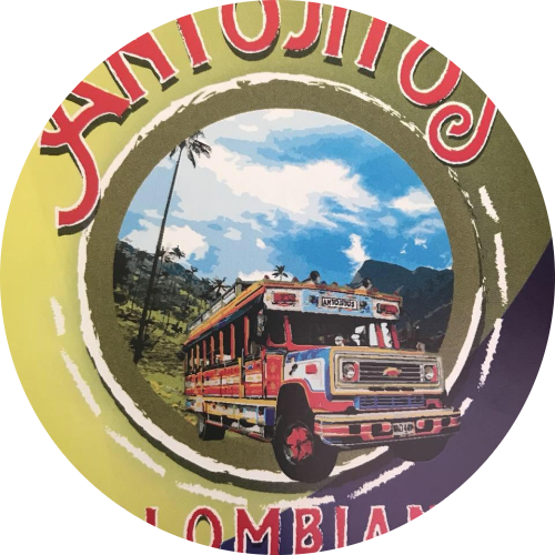 Antojitos colombianos New Hampshire logo
