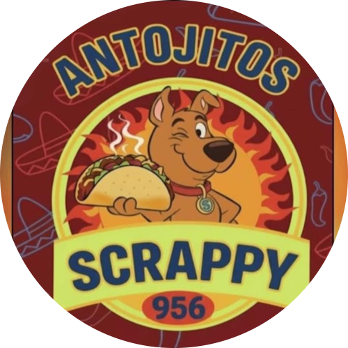 Antojitos scrappy 956 logo