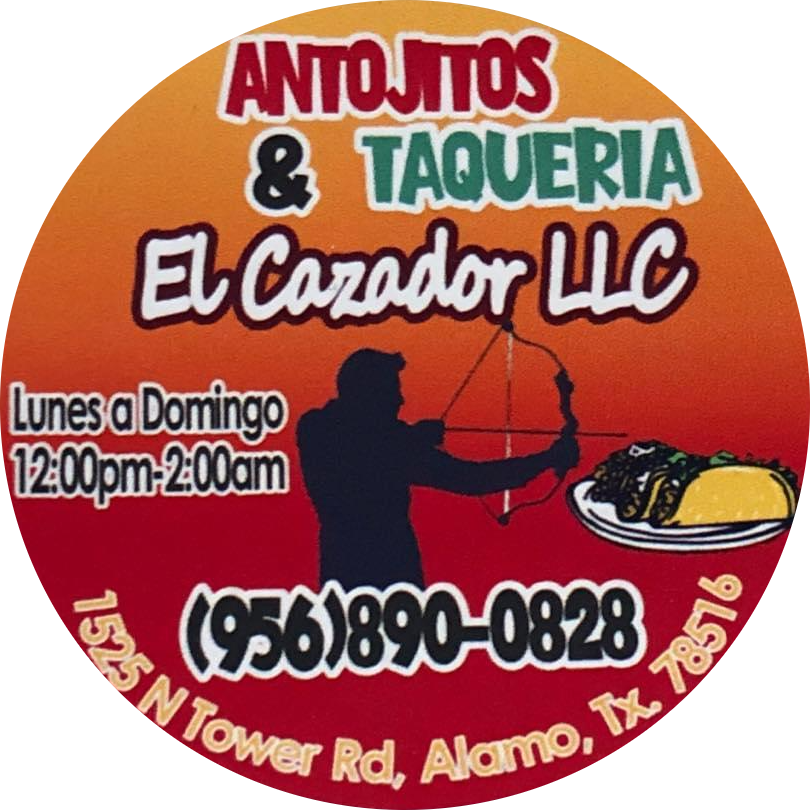 Antojitos y Taqueria El Cazador logo