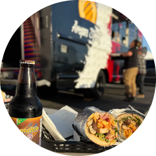 Arepas street eat logo