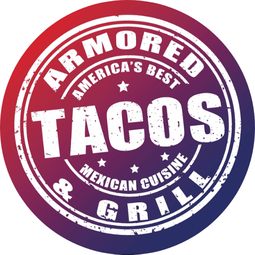 Armored Tacos & Grill logo