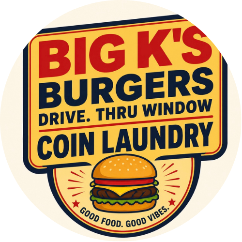Big K's Burgers logo