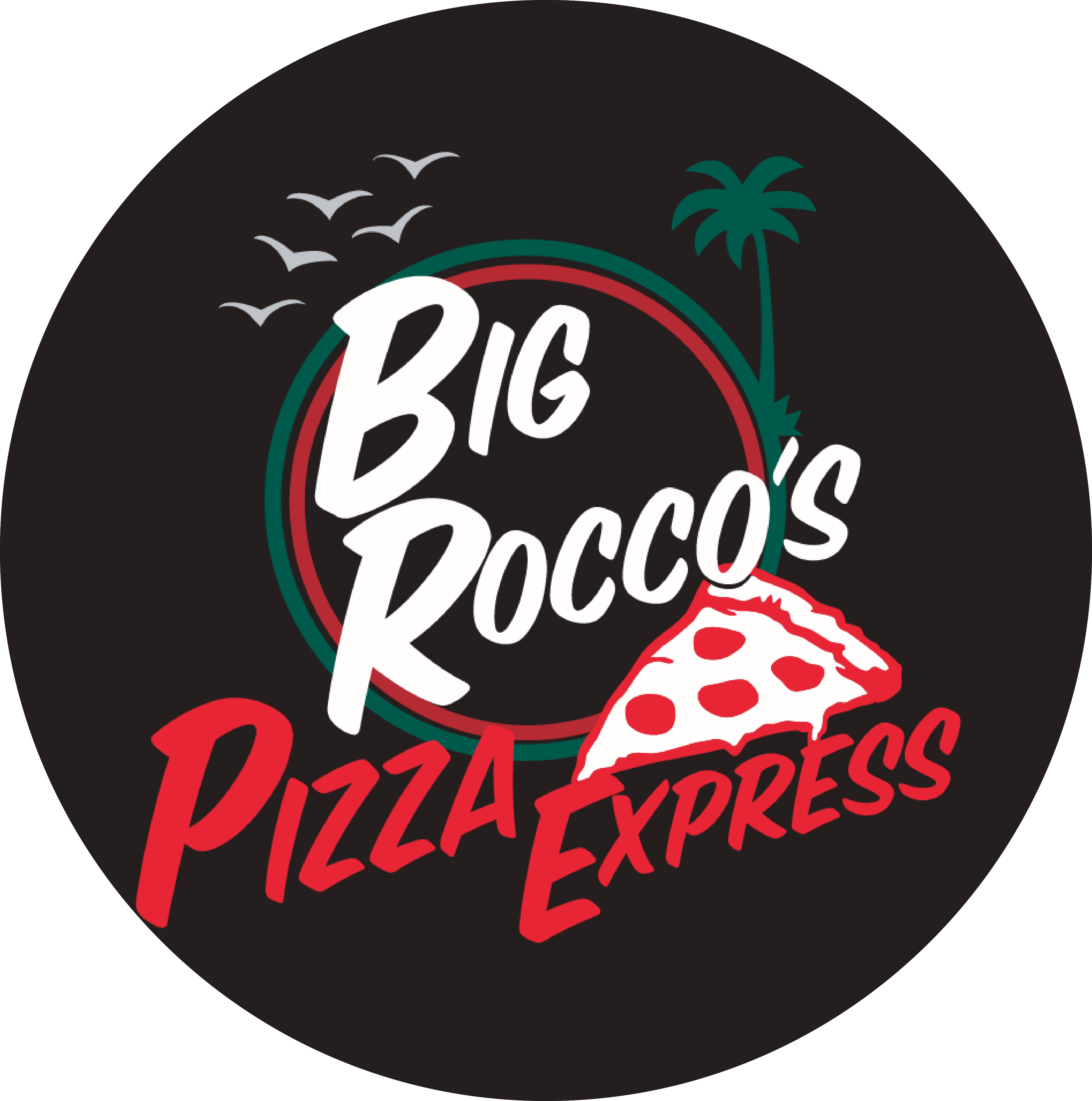 Big Rocco's Pizza Express logo