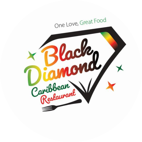 Black Diamond Caribbean restaurant logo