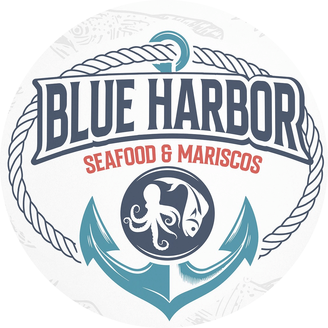 BLUE HARBOR SEAFOOD & MARISCOS logo