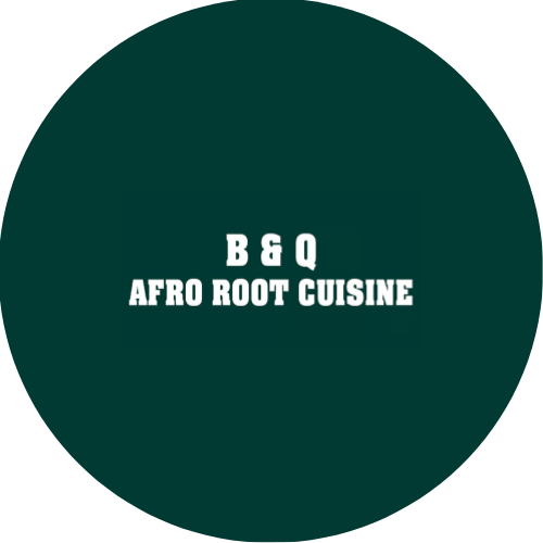B&Q Afro Root Cuisine logo