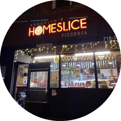 Brooklyn's Homeslice Pizza logo