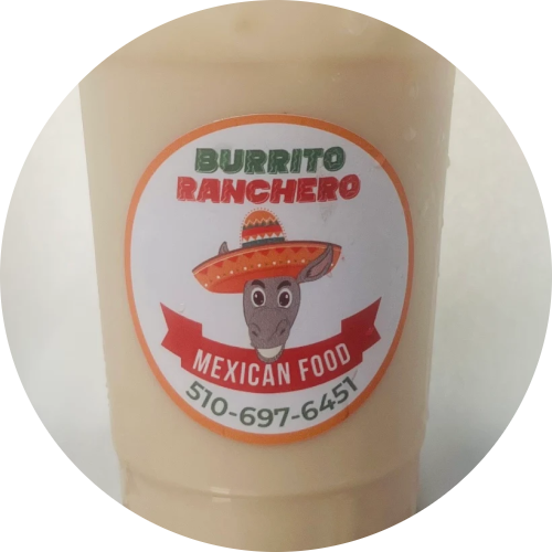 Burrito ranchero Mexican food Inc logo