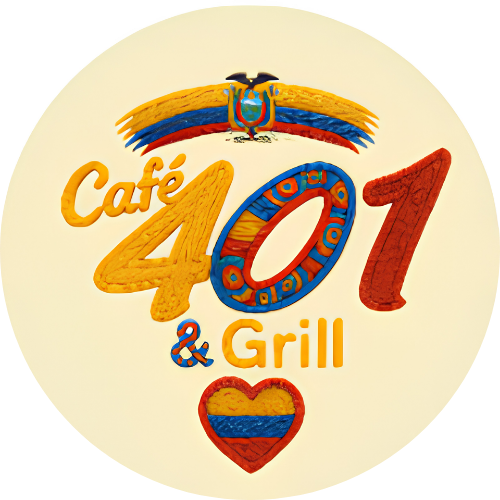 Cafe 401 & Grill logo
