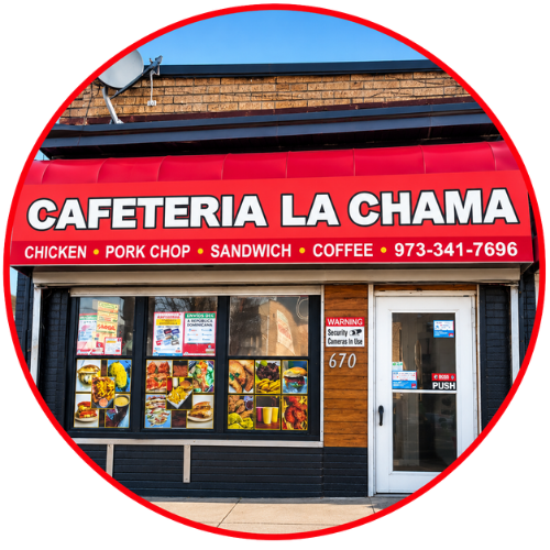 Cafeteria la chama logo