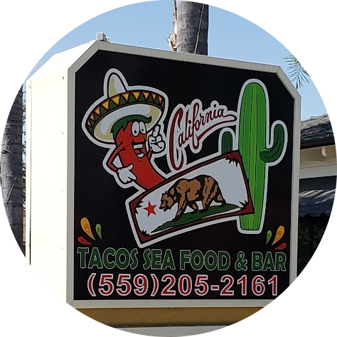 CALIFORNIA TACOS SEAFOOD&BAR logo