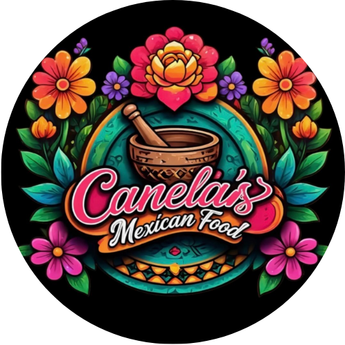 canela's mexican food logo