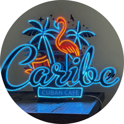 Caribe Cuban Cafe logo