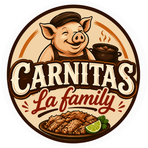 Carnitas La family logo