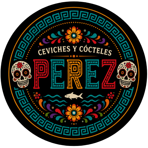 Ceviches y cocteles Perez logo