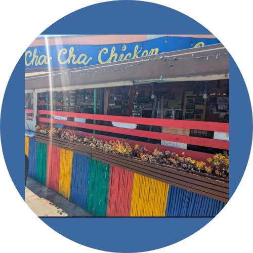 Cha Cha Chicken logo