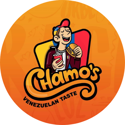 Chamos Venezuelan Taste logo