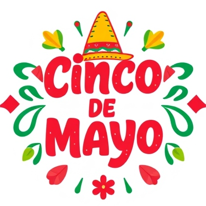 Cinco de Mayo Mexican logo