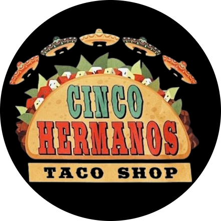 Cinco Hermanos Taco Shop logo