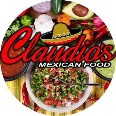 CLAUDIO'S MEXICAN FOOD logo