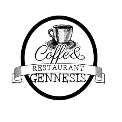 Coffe and restaurant Gennesis logo