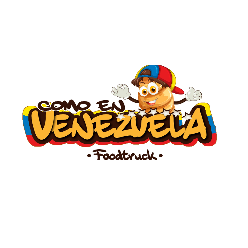COMO EN VENEZUELA FOOD TRUCK logo