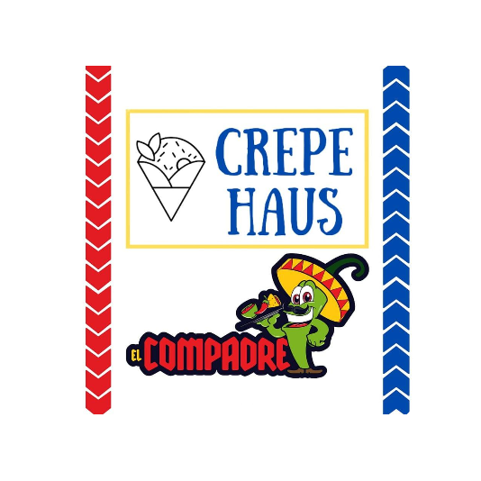 Crepe Haus and El Compadre Kennewick logo
