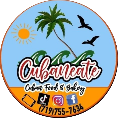 Cubaneate food and Bakery logo