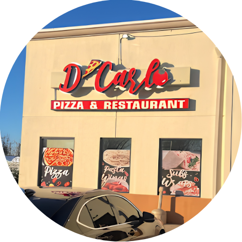 D' Carlo pizzeria logo
