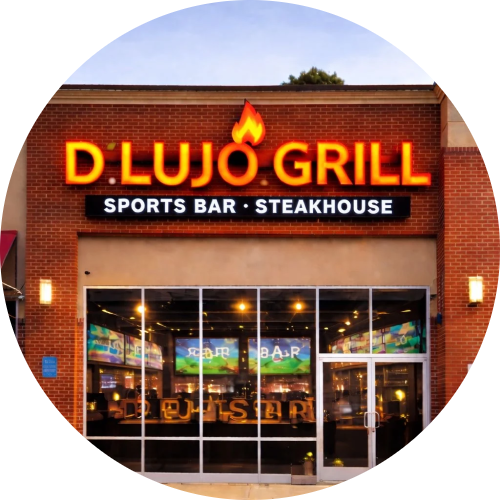 D’ LUJO GRILL SPORTS BAR - STEAKHOUSE logo