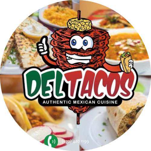 Del Tacos logo