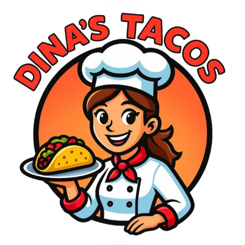 Dina's Tacos Food Truck logo