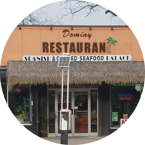 Dominy Restaurant and Bakery logo