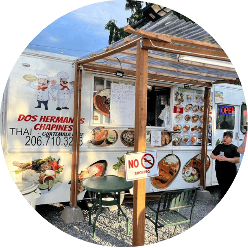 Dos Hermanos Chapines logo