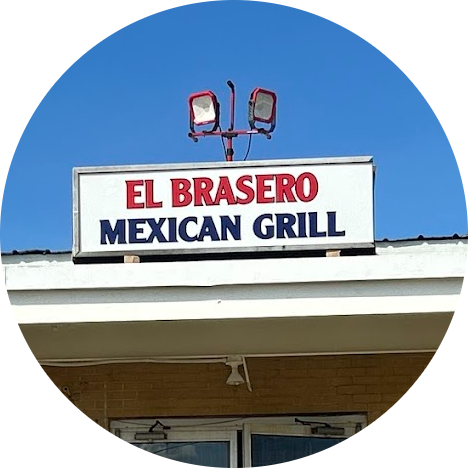 El. BRASERO of Clayton AL GRILL logo