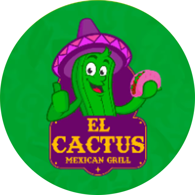 El cactus Mexican food logo