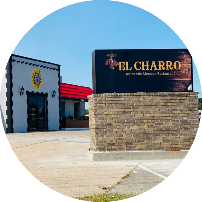 El Charro restaurant OK logo