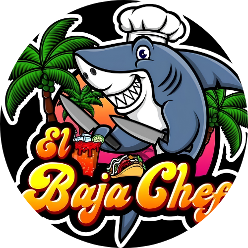 El Cinco de Mayo, Baja Chef logo
