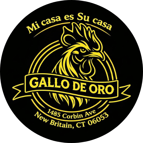 El gallo de oro New Britain logo