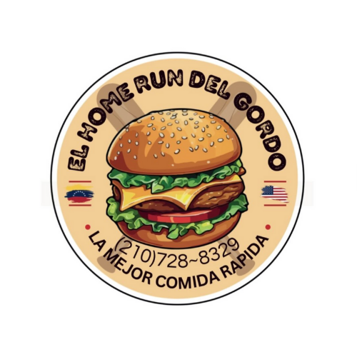 El HOME RUN DEL GORDO logo