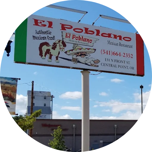 El Poblano Mexican Restaurant OR logo