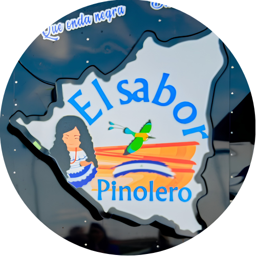 El sabor Pinolero Food Truck logo
