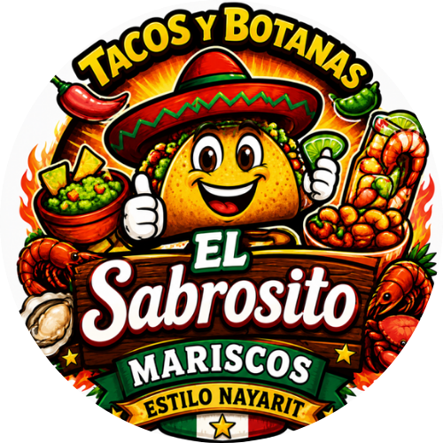El Sabrosito tacos & mariscos logo